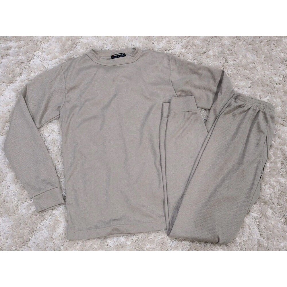 Mid-Weight Thermal Small Sand Long Sleeve + Underpants Advantage Wear & Gear